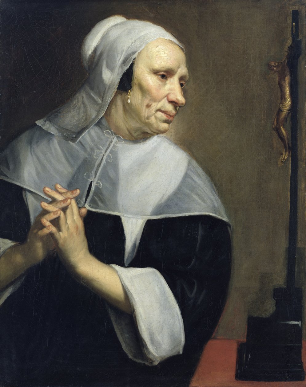 Imádkozó öregasszony alkotó: Jacob van Oost