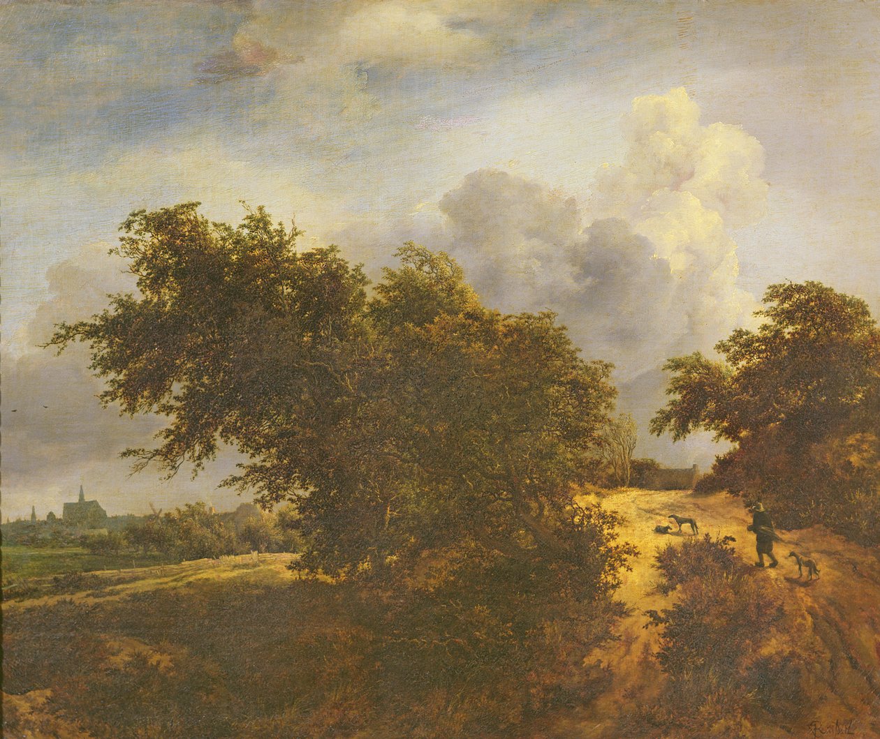 A bokor alkotó: Jacob van Ruisdael