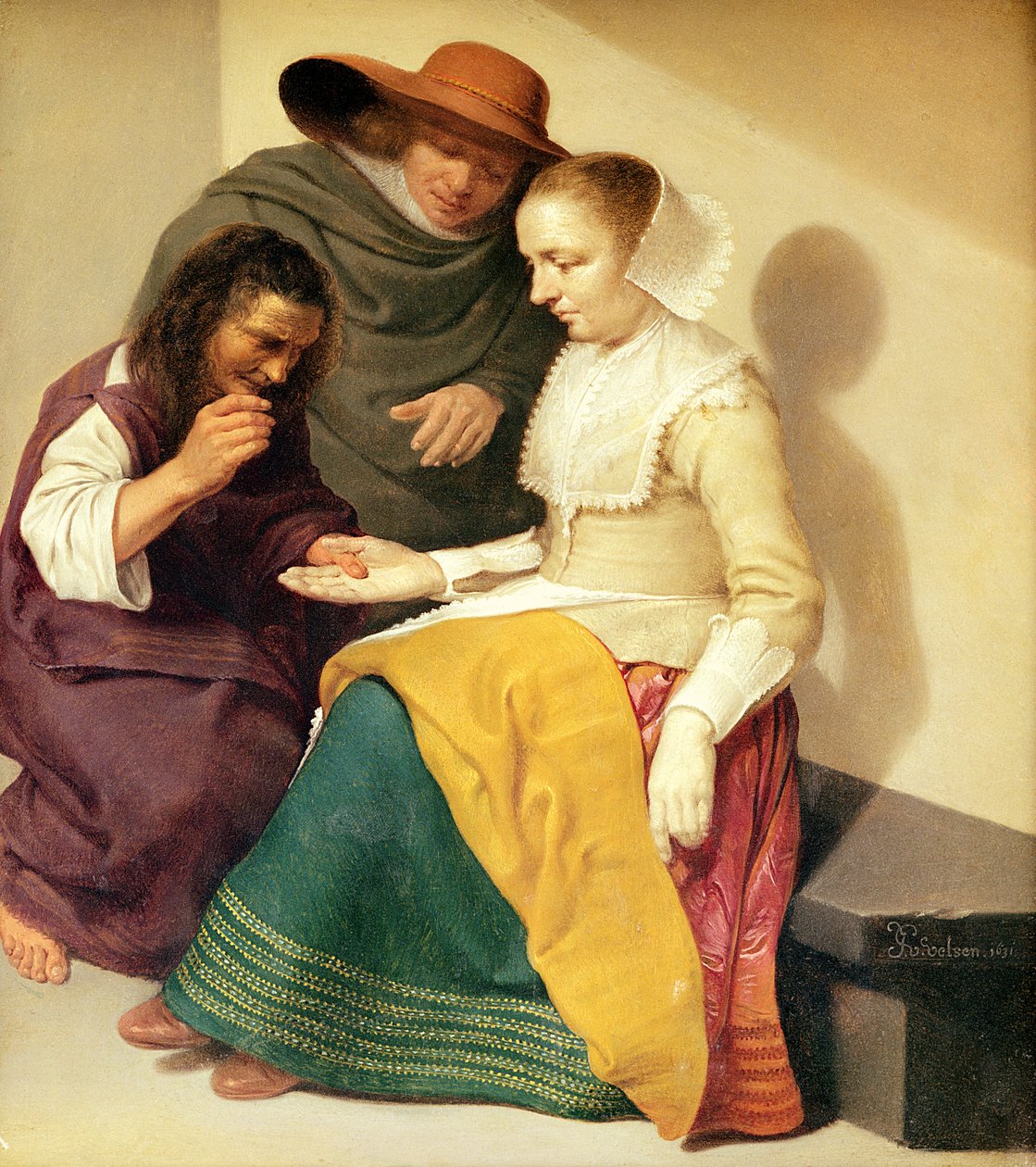 A Jósnő, 1631 (olaj, réz) alkotó: Jacob van Velsen