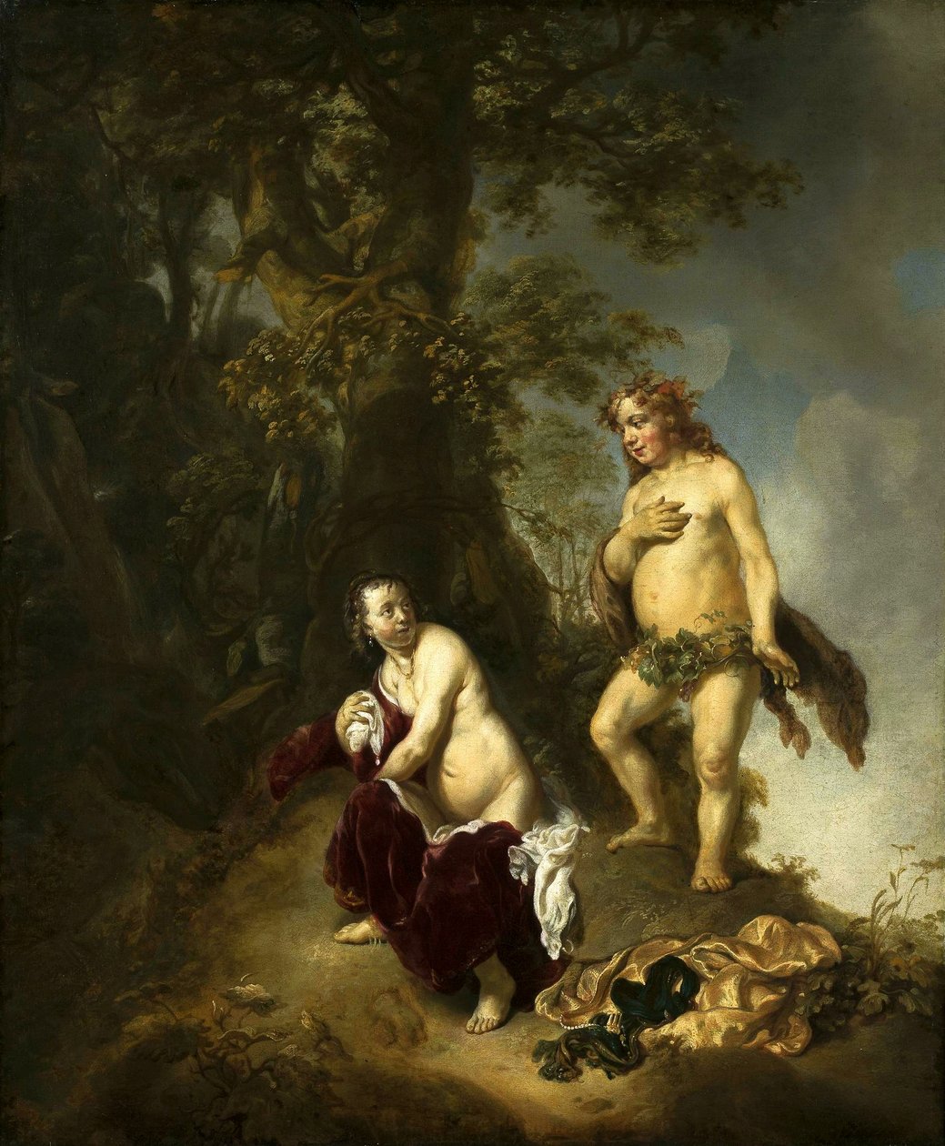 Bacchus és Ariadné alkotó: Jacob Adriaensz Backer