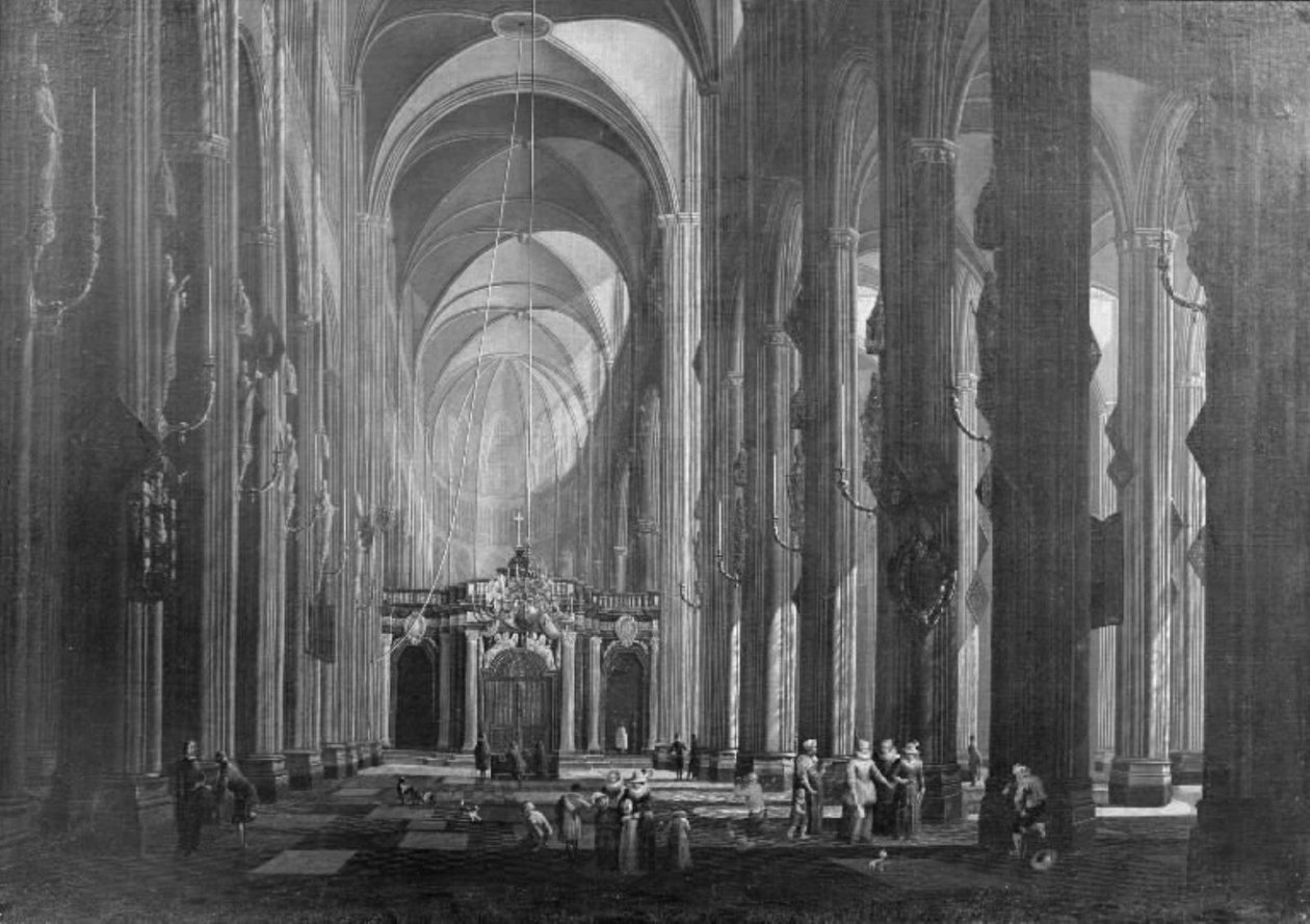 Öthajós katolikus templom belseje alkotó: Jacob Balthasar Peeters