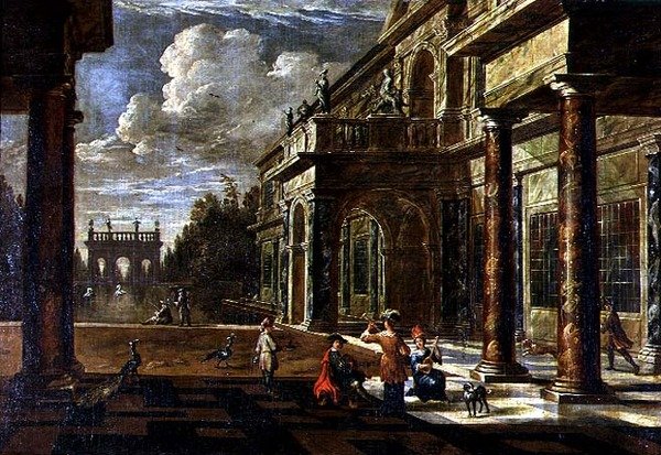 Zenészek a reneszánsz palotákon kívül alkotó: Jacob Balthasar Peeters