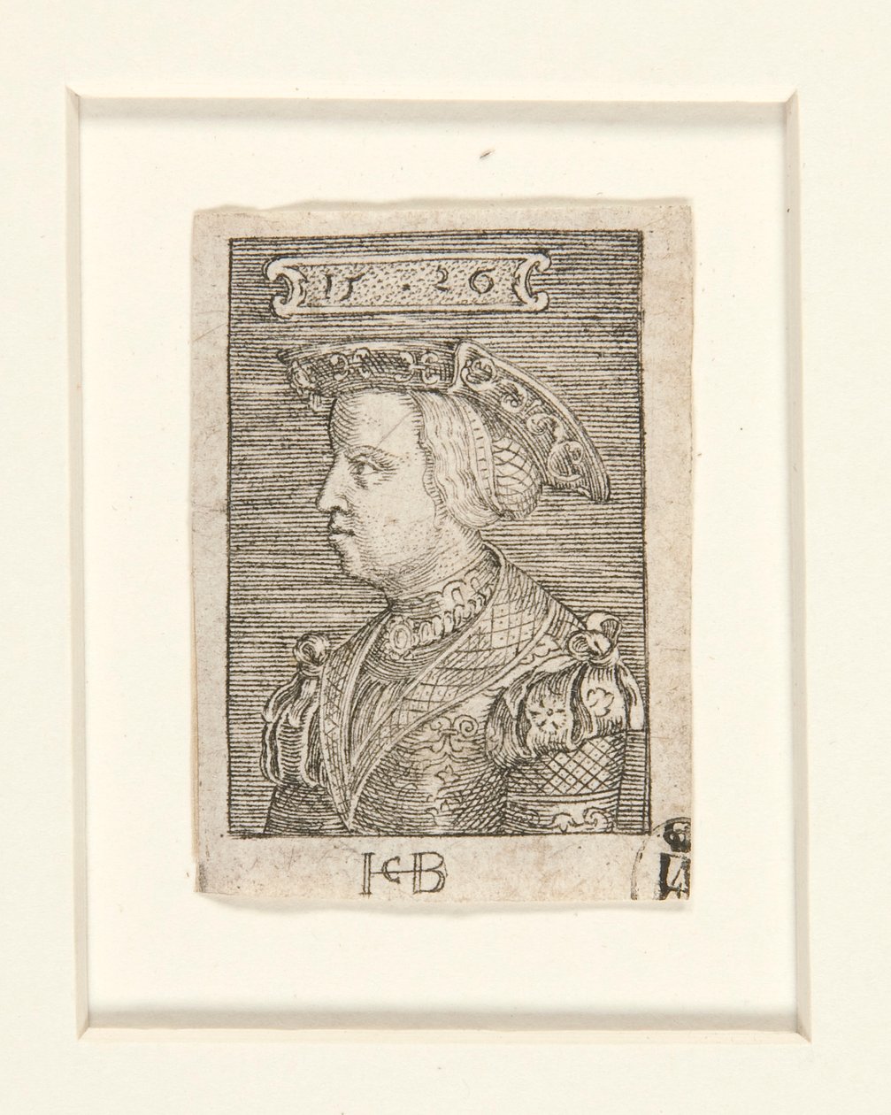 Claude, Franciaország királynője, XII. Lajos francia és Bretagne-i Anna lánya, I. Ferenc felesége alkotó: Jacob Binck