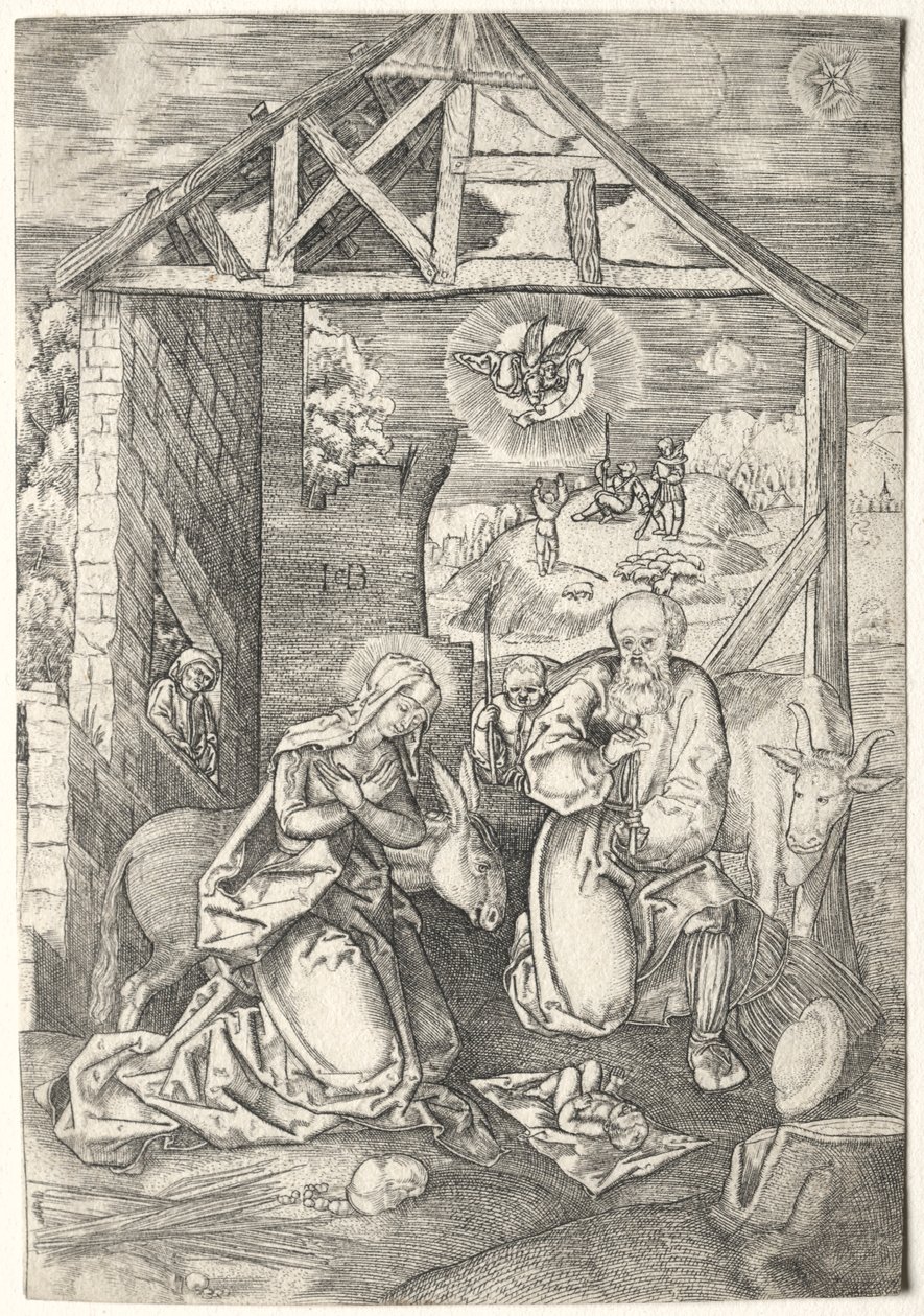 A betlehemes. alkotó: Jacob Binck