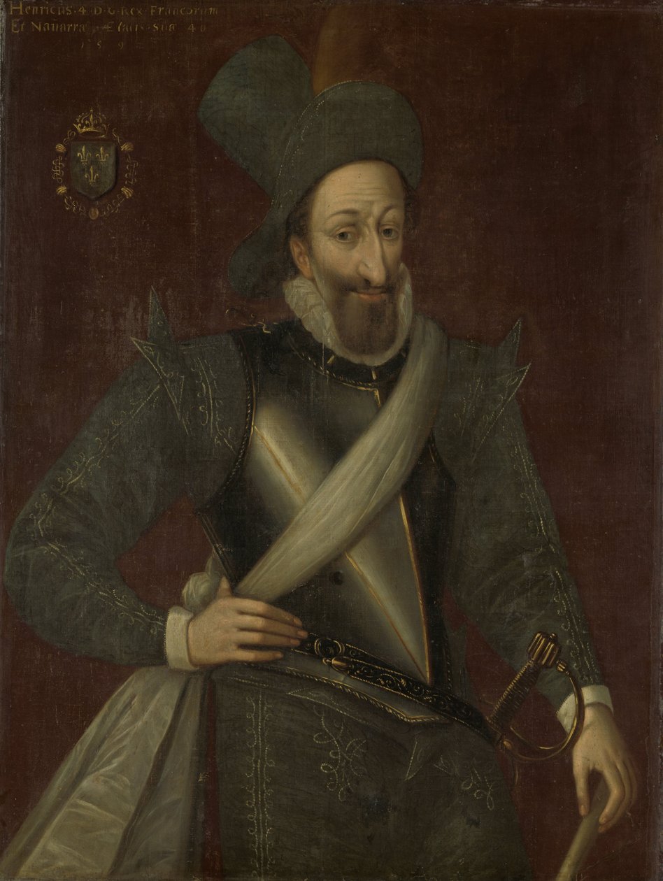 IV. Henrik (1553-1610), francia király alkotó: Jacob Bunel (manner of)