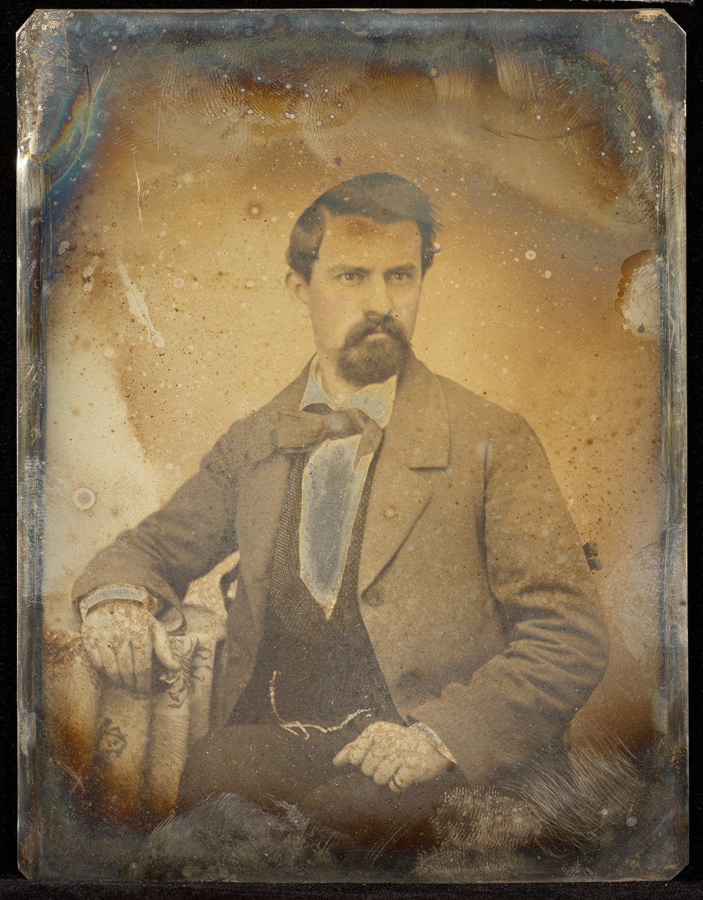 [Ülő férfi portréja Van Dyke szakállal] alkotó: Jacob Byerly