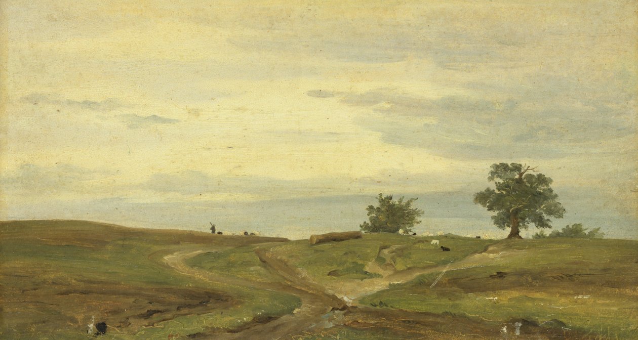 Felső-bajor táj alkotó: Jacob C. Eduard Averberg