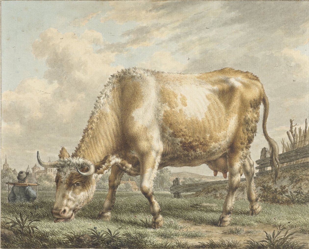 Legelő tehén alkotó: Jacob  Cats