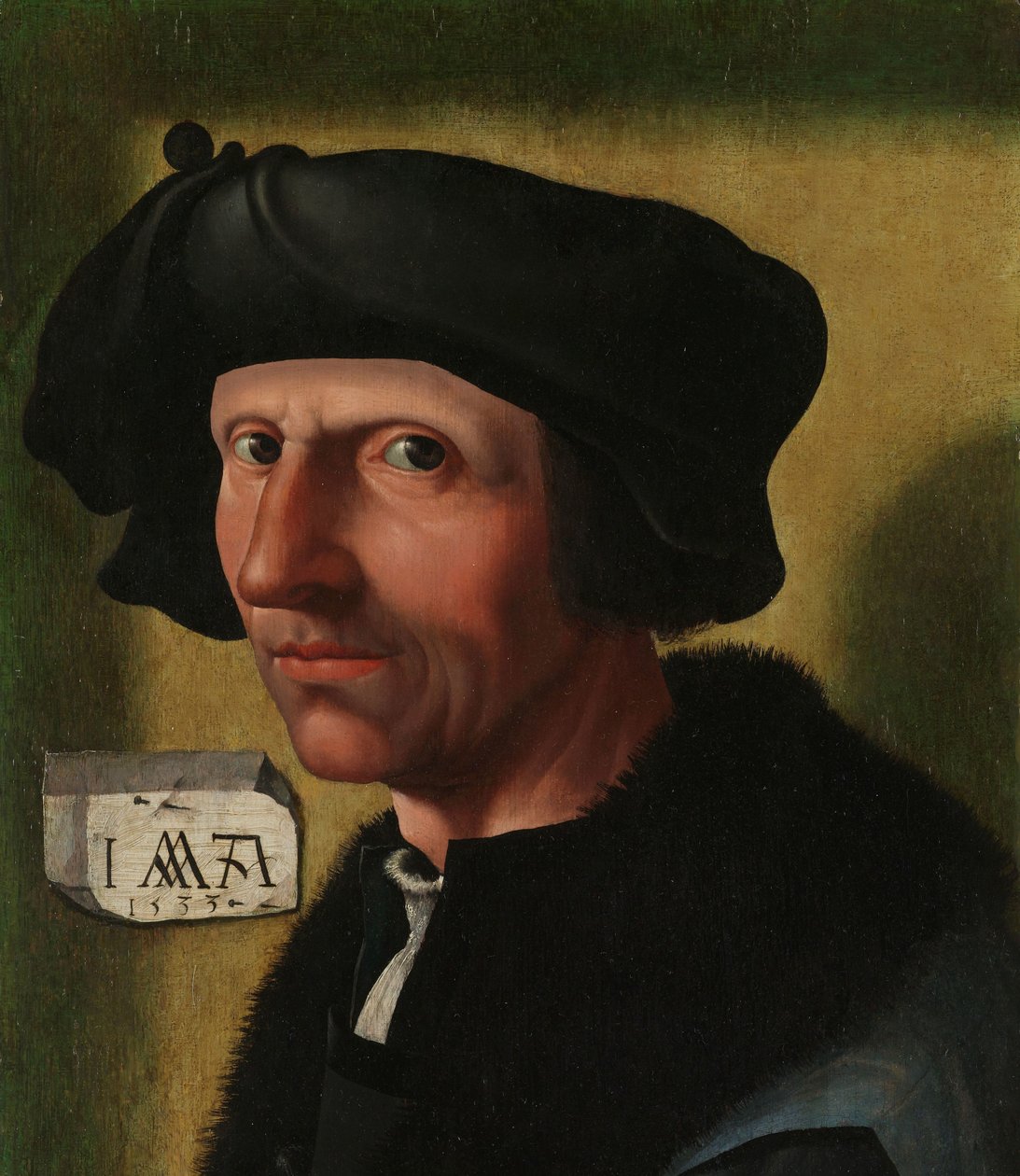 Jacob Cornelisz van Oostsanen (kb. 1472/77-1528/33) portréja alkotó: Jacob Cornelisz van Oostsanen (workshop of)