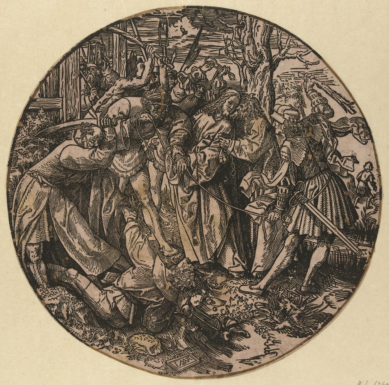 A Júdás csók The Round Passion (sorozat címe) alkotó: Jacob Cornelisz van Oostsanen