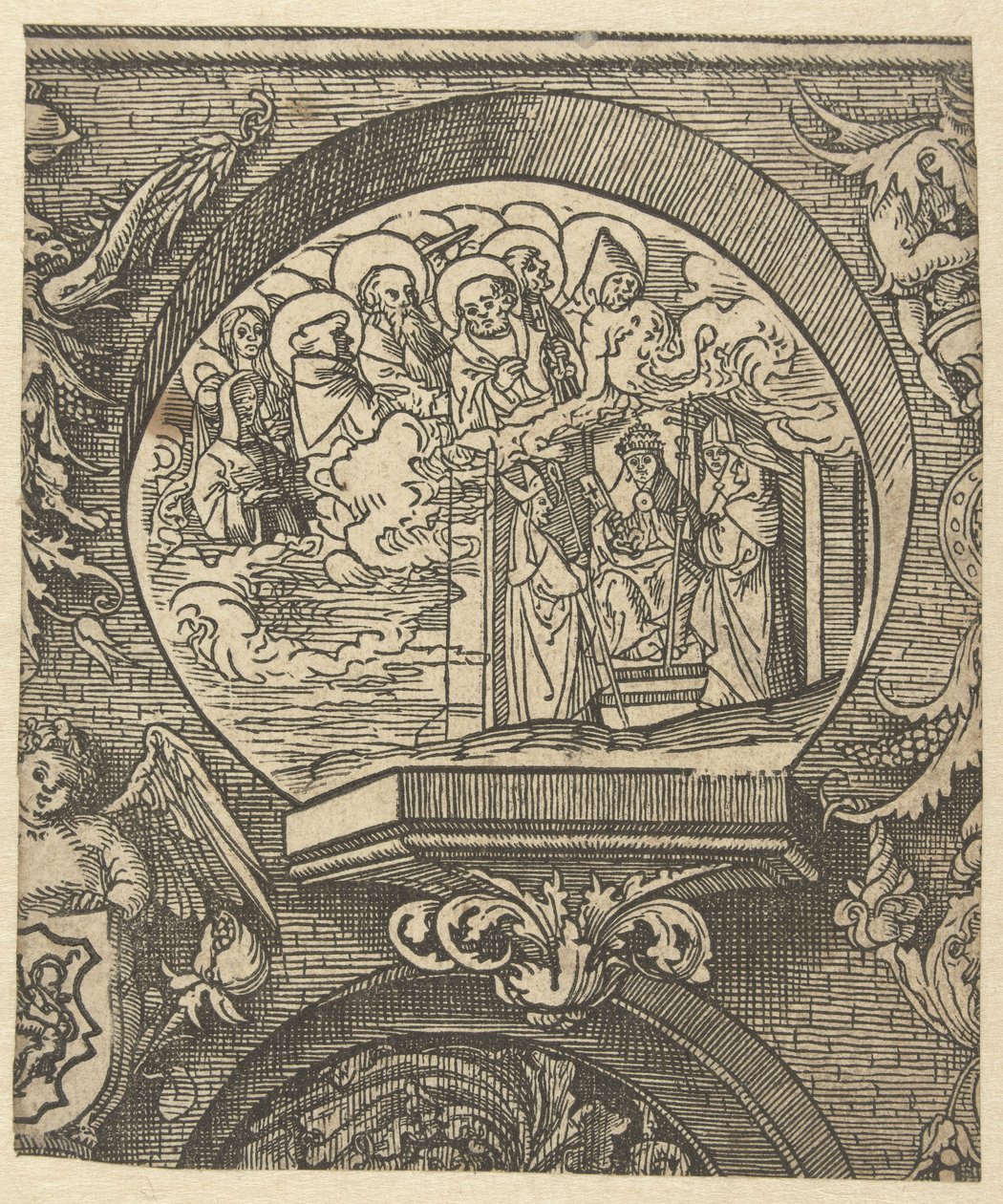 A katolikus egyház és a szentek közössége The Creed (sorozat címe) alkotó: Jacob Cornelisz van Oostsanen