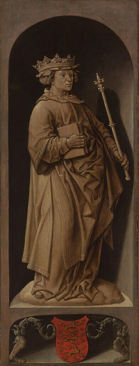 holland: Saint Adelbert of Egmond Saint Adalbert alkotó: Jacob Cornelisz van Oostsanen