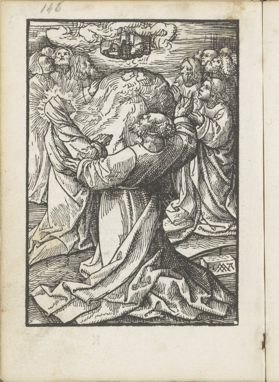 Áldozócsütörtök A kis szenvedély (sorozat címe) alkotó: Jacob Cornelisz van Oostsanen