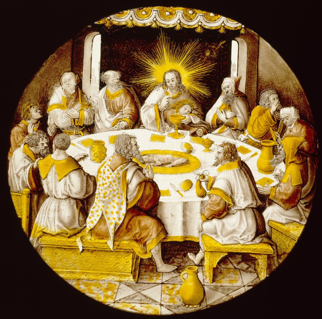 Az utolsó vacsora alkotó: Jacob Cornelisz van Oostsanen