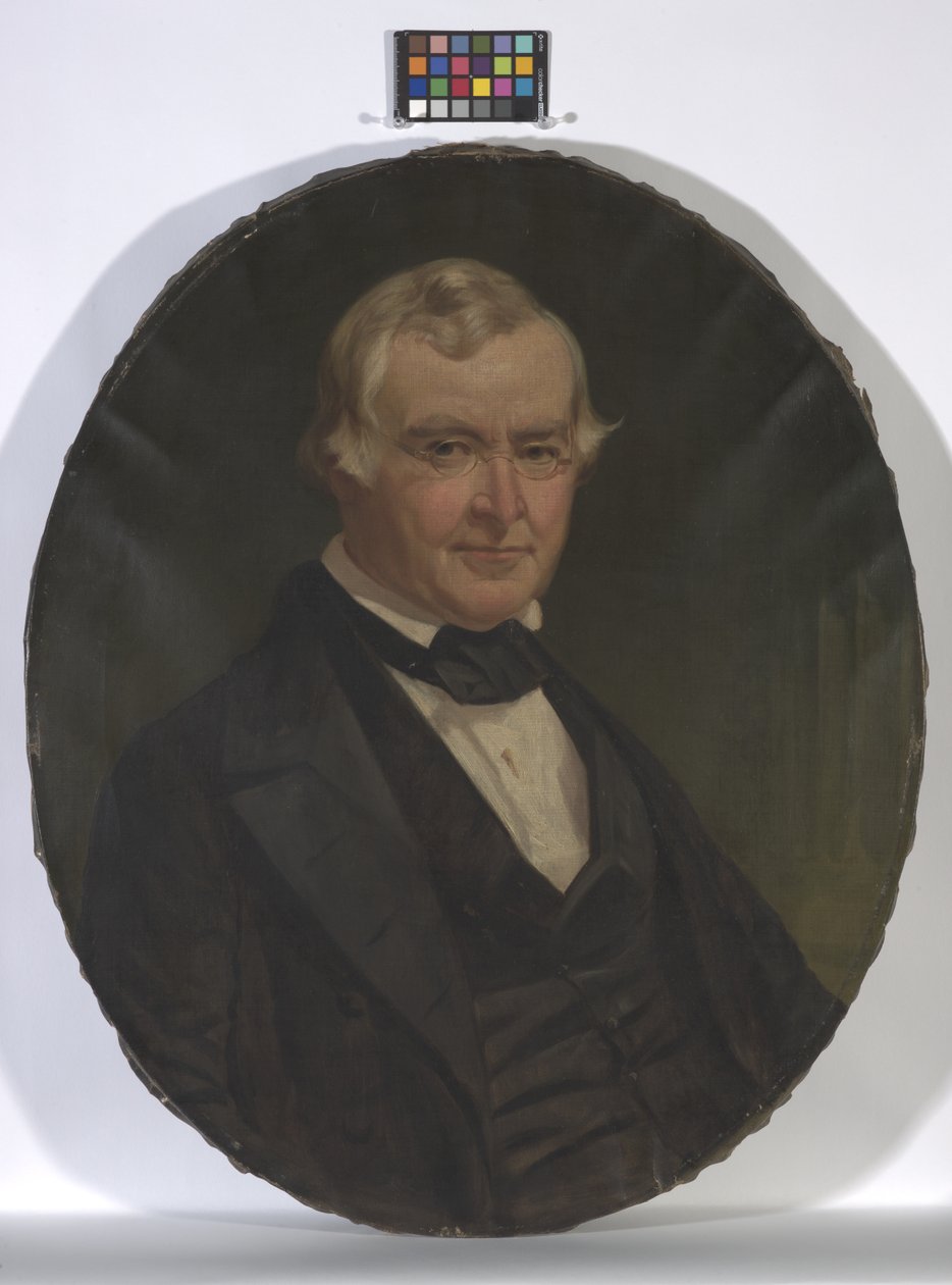 Dr. Charles G. Mclean portréja, dátum ismeretlen (olaj, vászon) alkotó: Jacob Cox