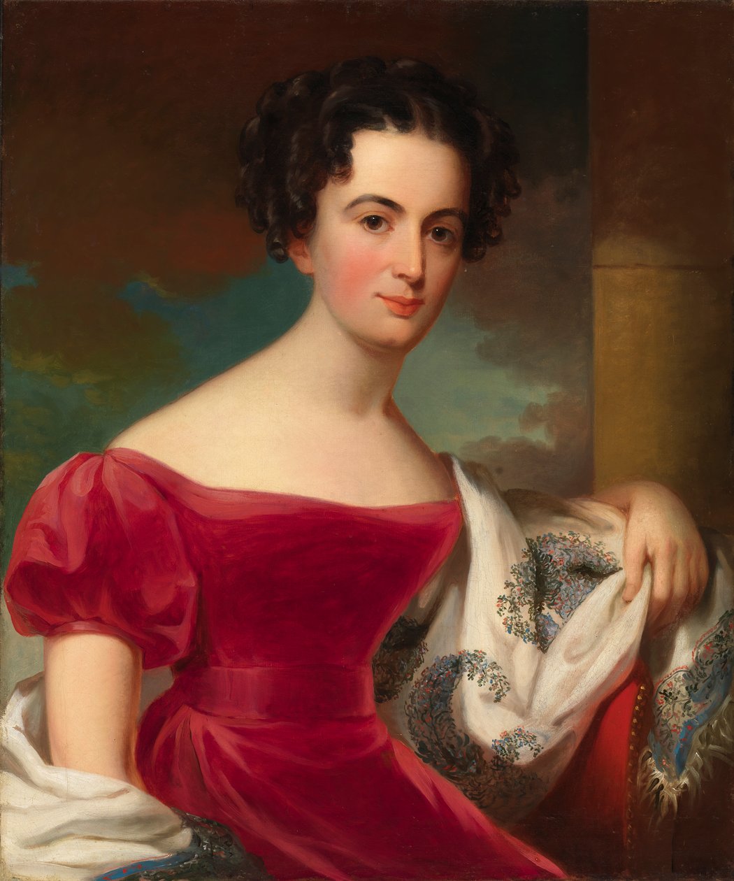 Jane Evans Tevis, 1827. alkotó: Jacob Eichholtz