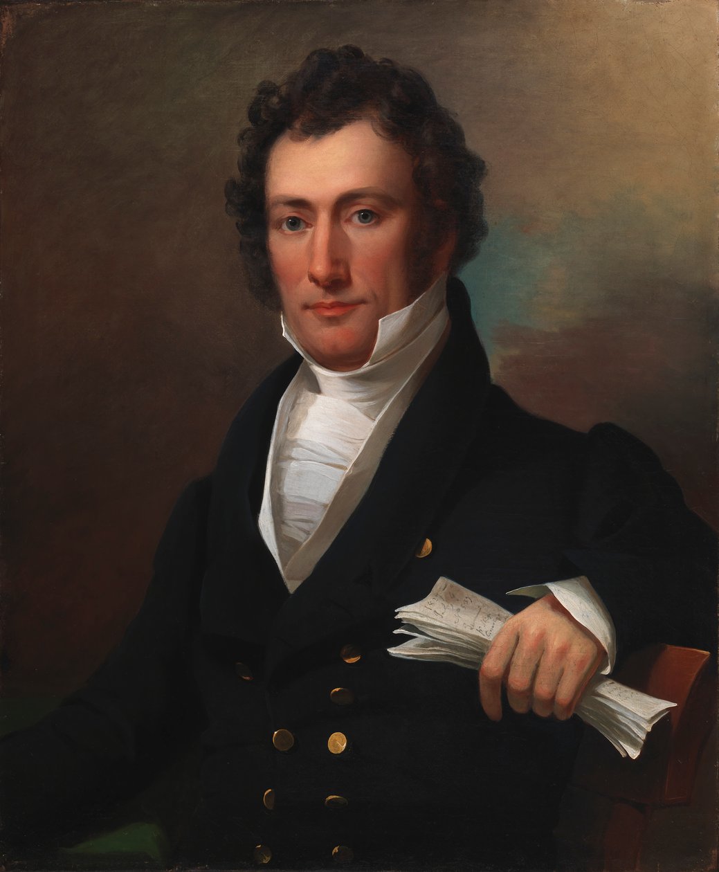Joshua Tevis, 1827. alkotó: Jacob Eichholtz
