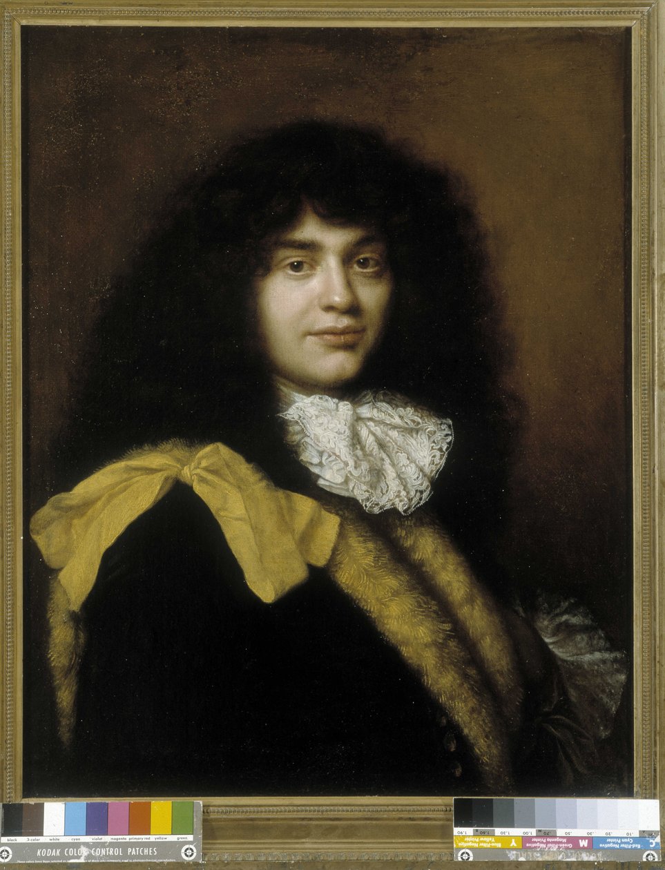 Egy férfi portréja, azt mondja, hogy a férfinak sárga szíja van alkotó: Jacob Ferdinand Voet
