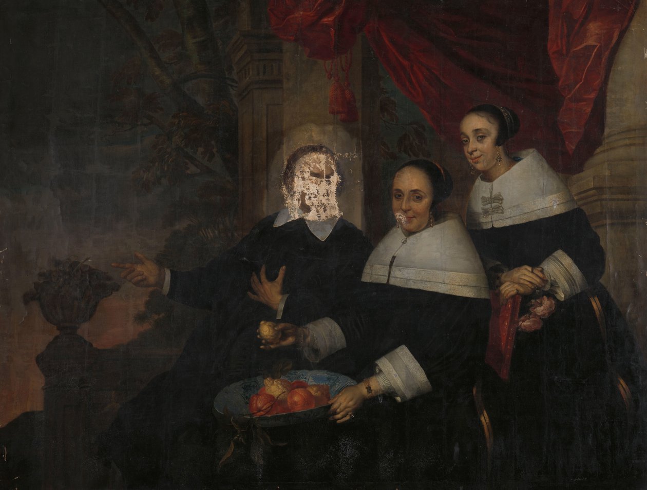 Családi portré alkotó: Jacob Fransz. van der Merck