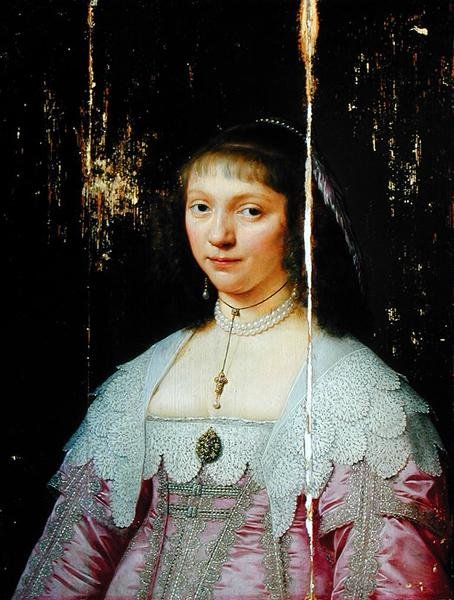 Fiatal nő portréja (olaj, panel) alkotó: Jacob Fransz van der Merck