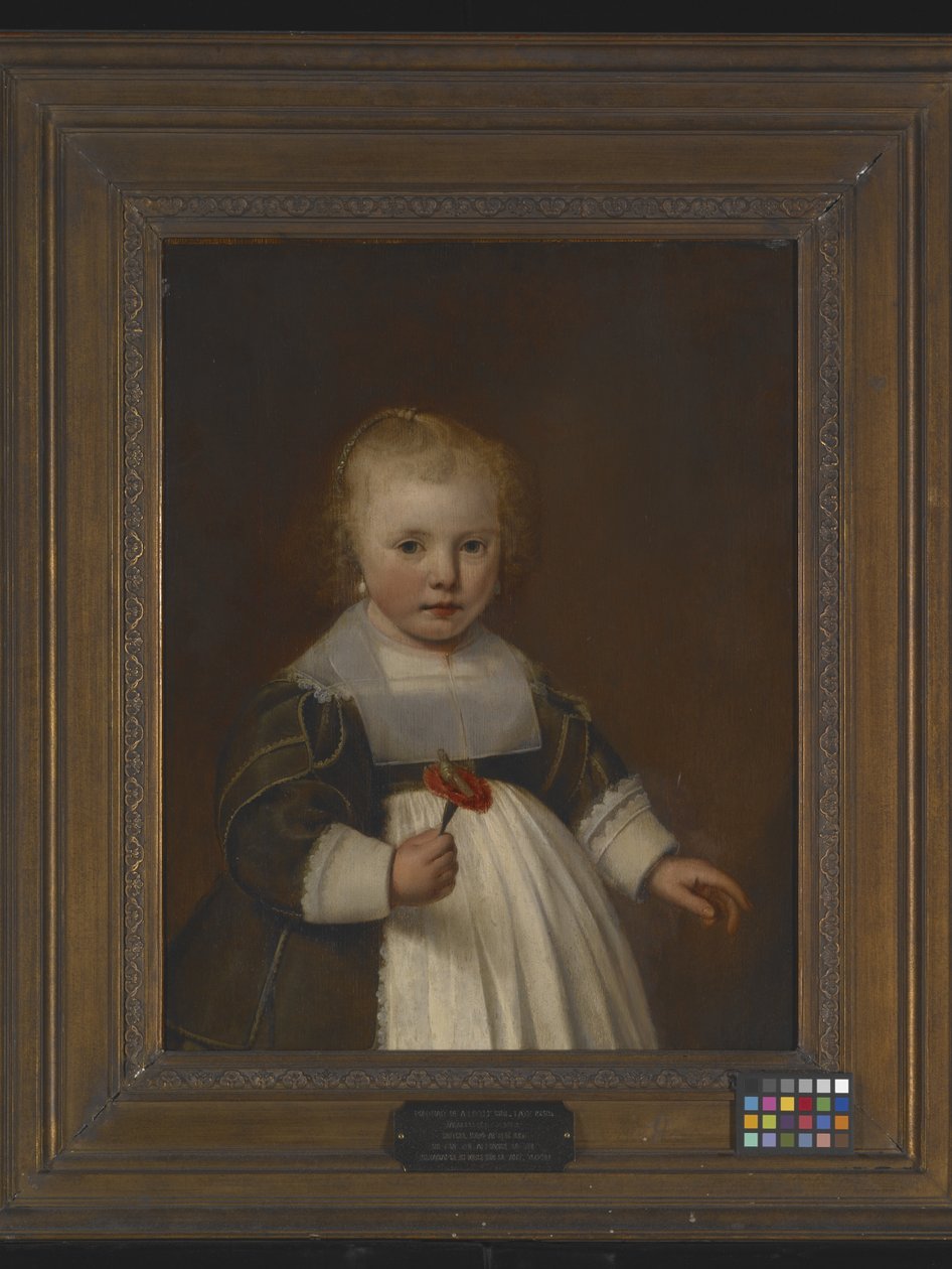 Egy kislány portréja (olaj, fa) alkotó: Jacob Gerritsz Cuyp
