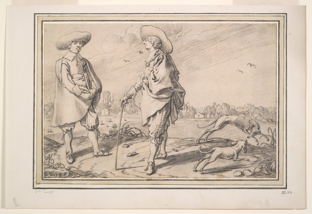 Két dordrechti úriember portréja alkotó: Jacob Gerritsz Cuyp