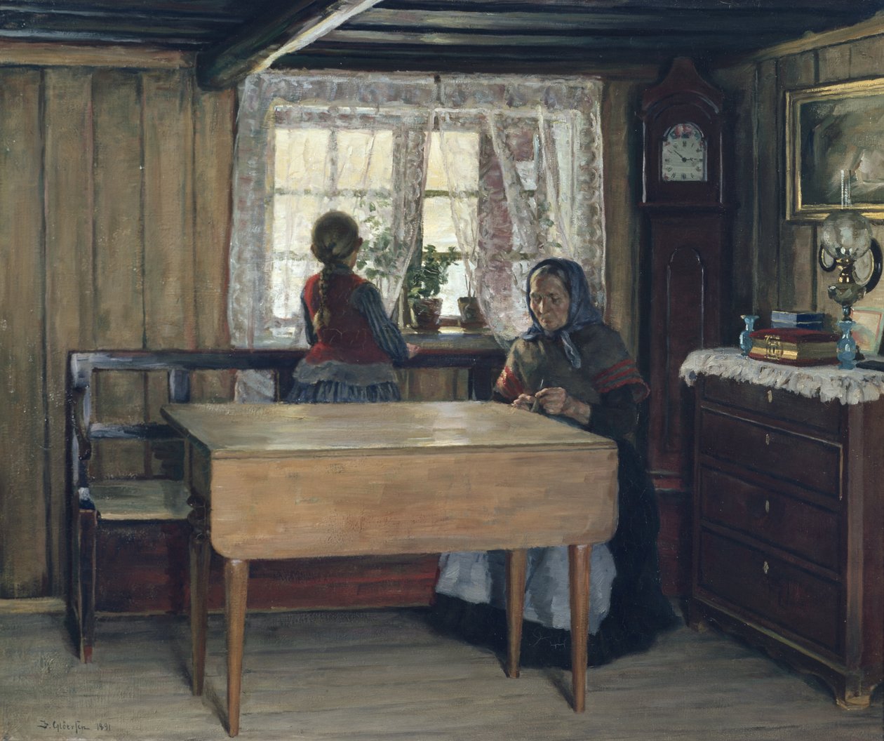 Nagymamánál alkotó: Jacob Gloersen