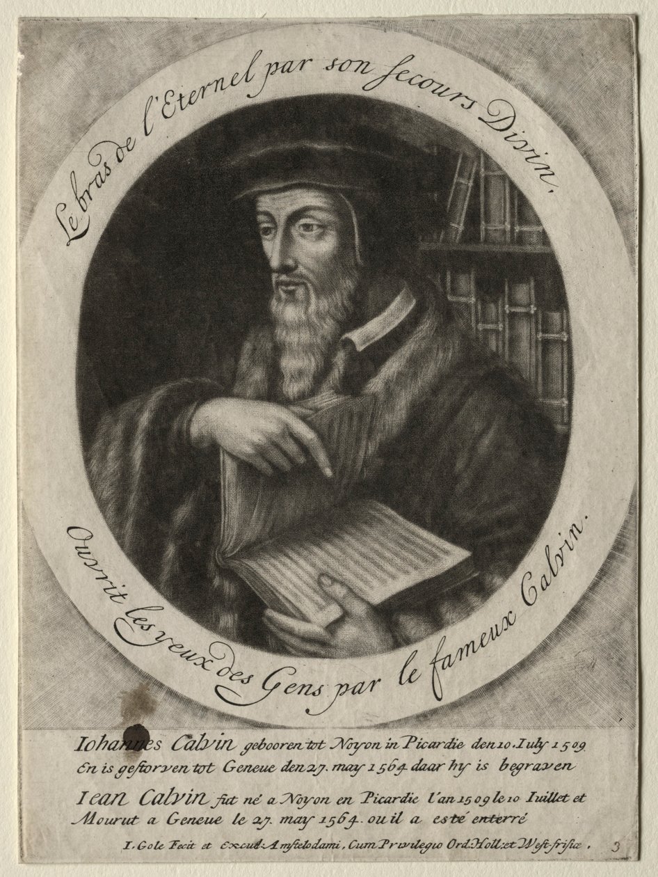 Kálvin János. alkotó: Jacob Gole
