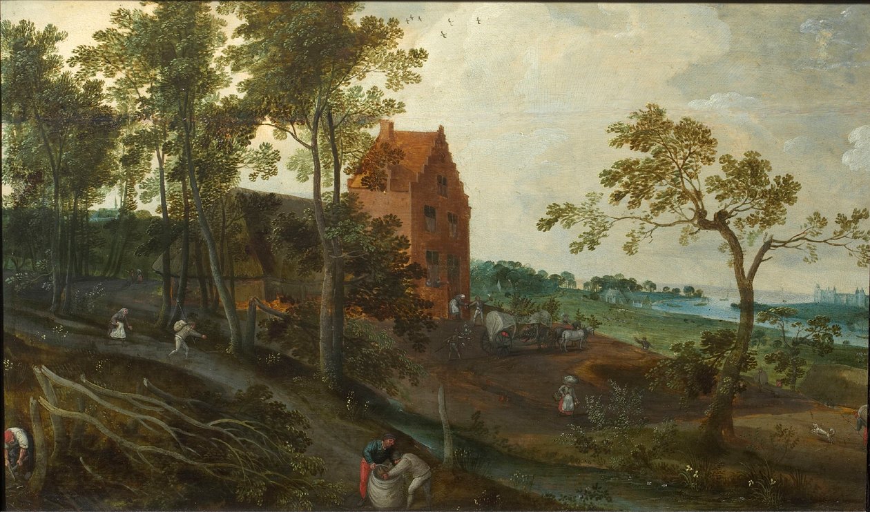 A négy évszak: 1577 nyár. alkotó: Jacob Grimmer