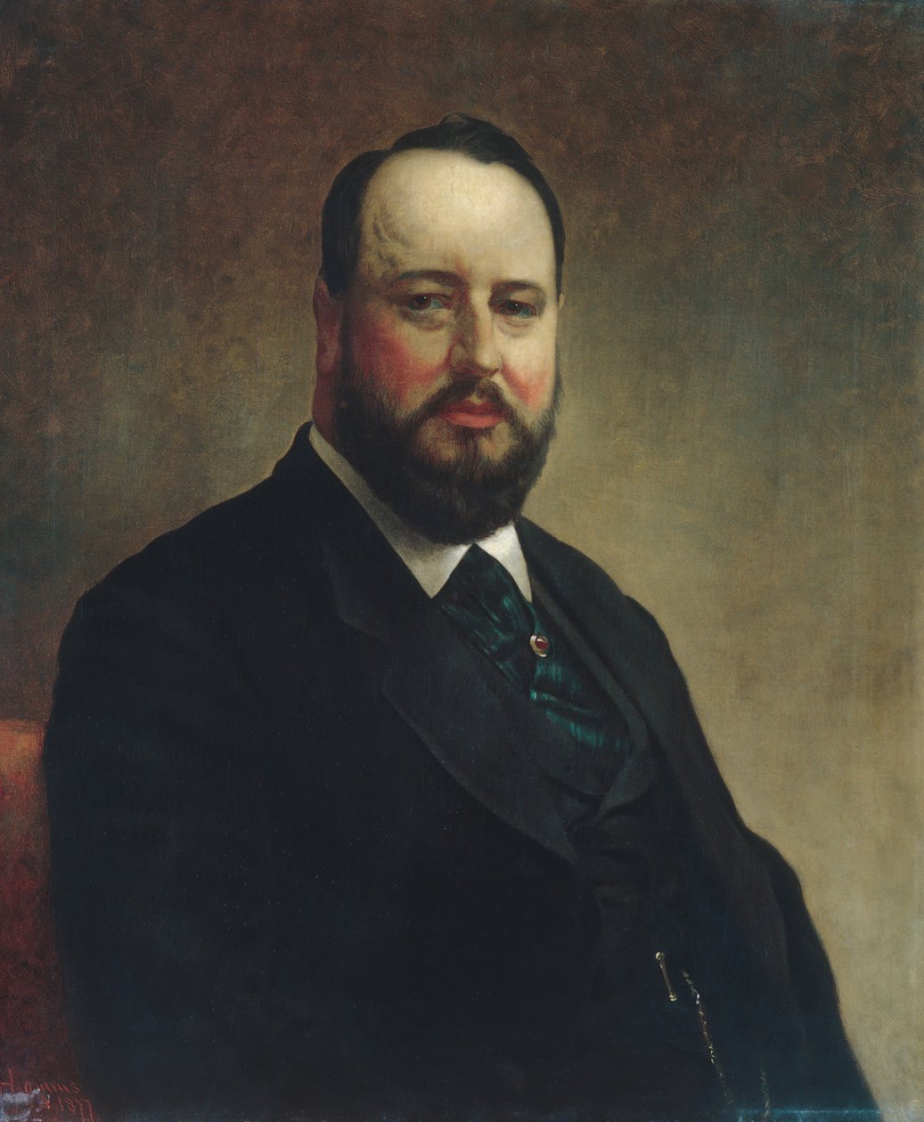 Joseph W. Drexel, 1877. alkotó: Jacob Hart Lazarus