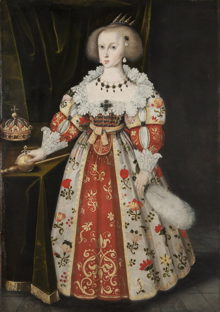 Kristina királynő gyermekkorában, 1635-40 körül alkotó: Jacob Heinrich Elbfas