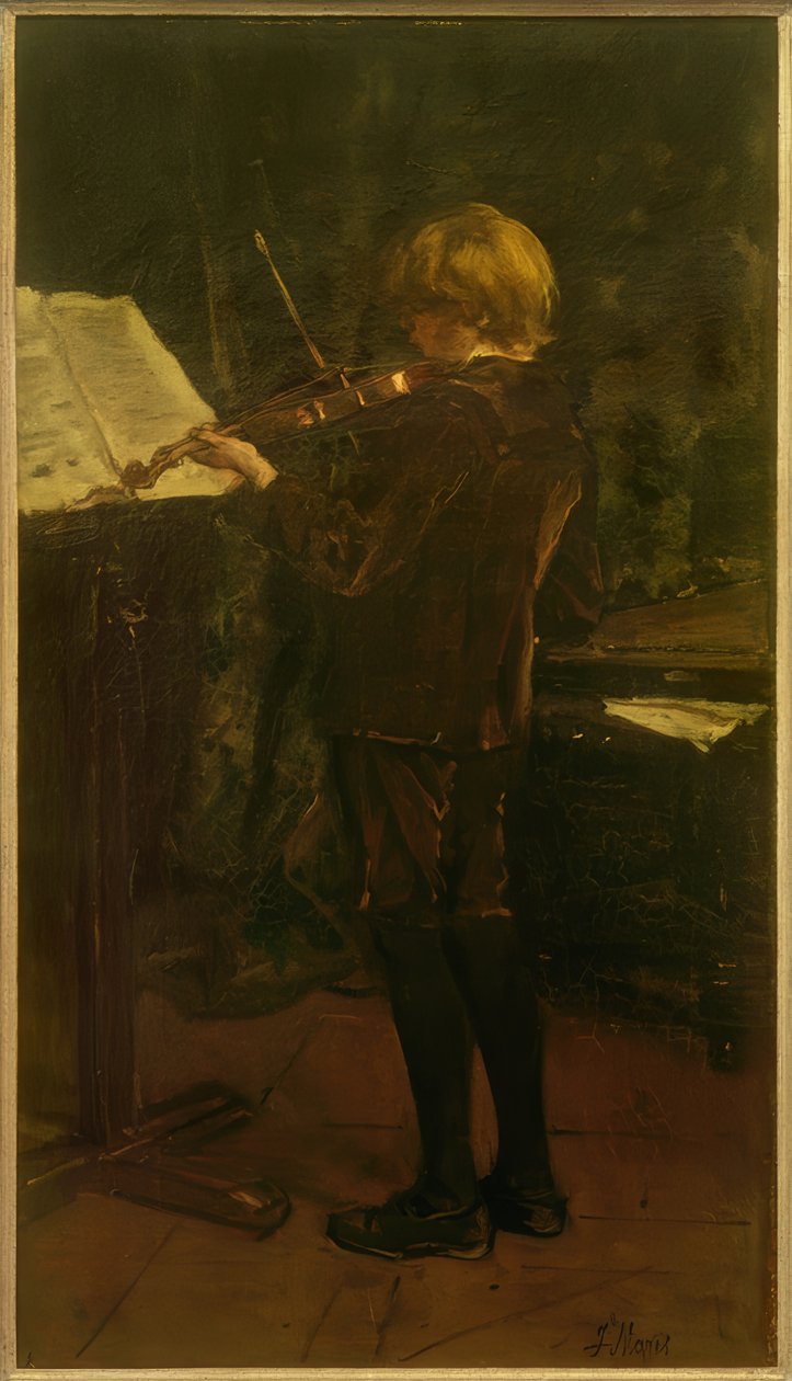 A hegedűs alkotó: Jacob Hendricus Maris