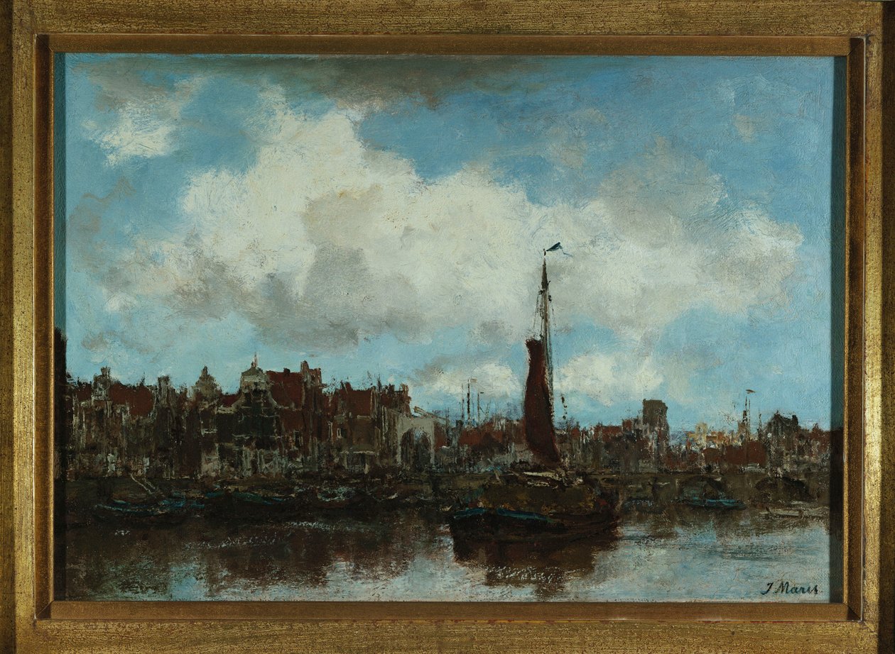 Amszterdam kilátása alkotó: Jacob Henricus or Hendricus Maris