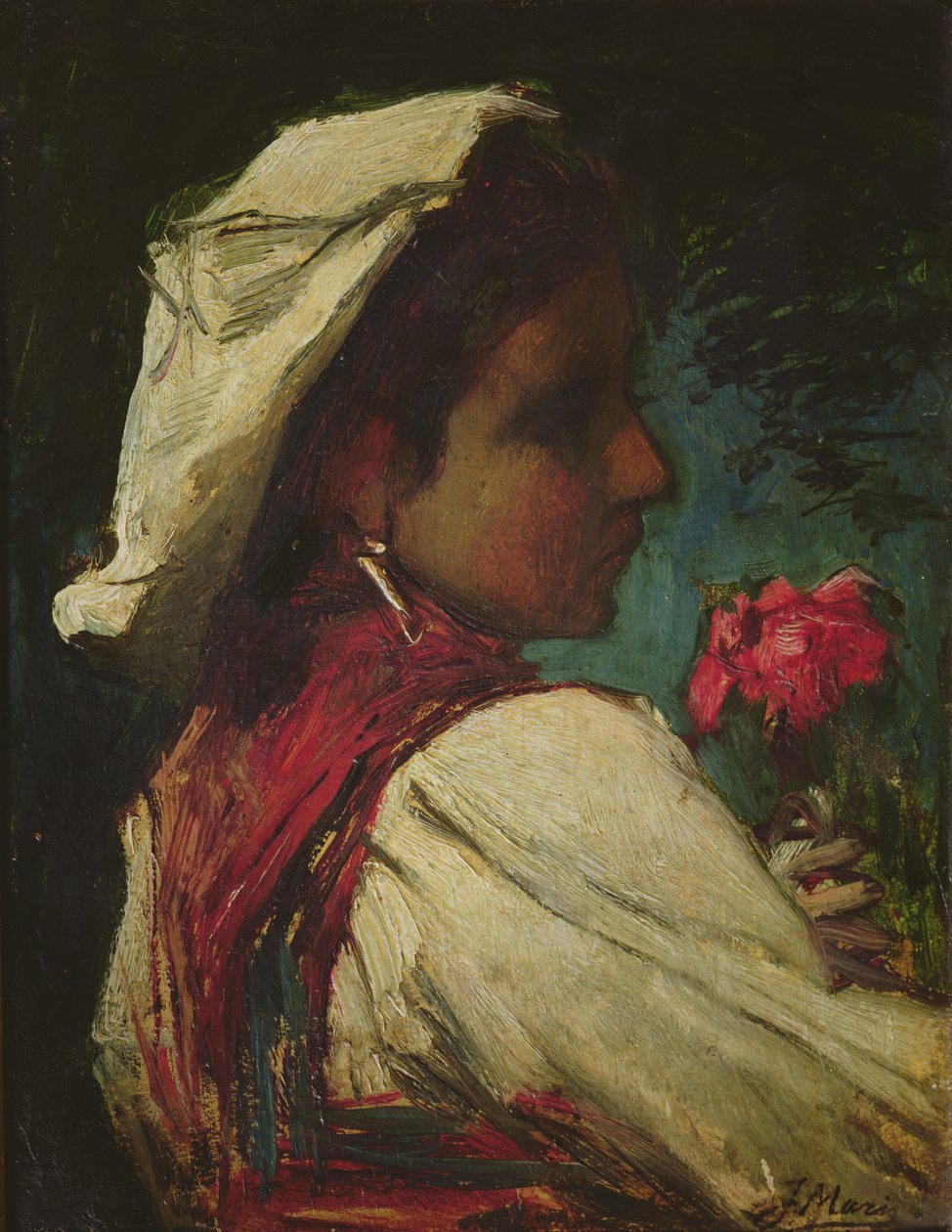 Olasz lány, 1866 körül alkotó: Jacob Henricus or Hendricus Maris