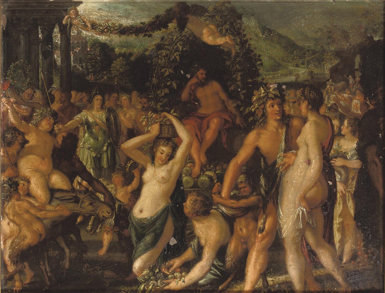 Sine Baccho et Cerere friget Venus alkotó: Jacob Hoefnagel