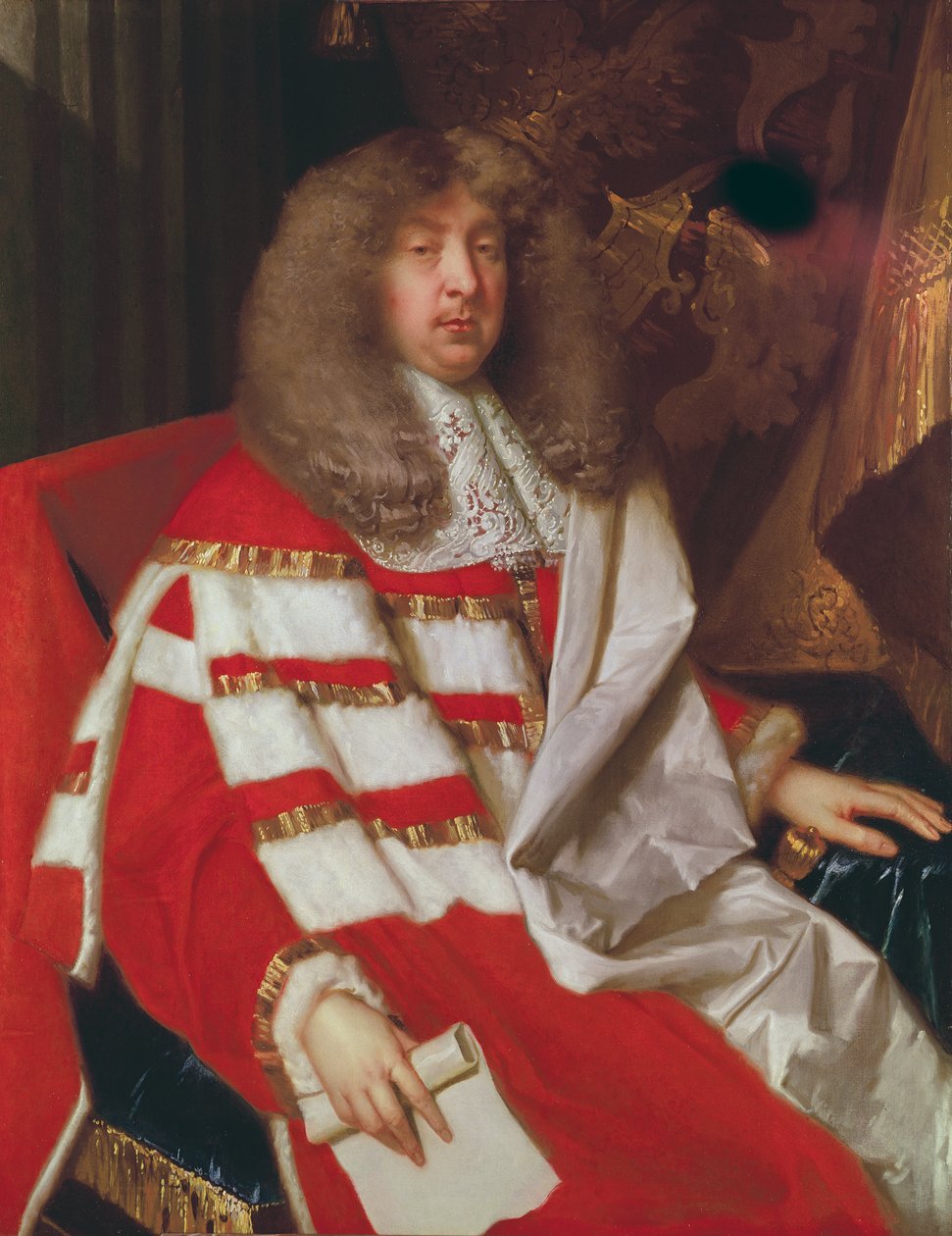 John Maitland (1616-82) Lauderdale hercegének portréja, alkotó: Jacob Huysmans