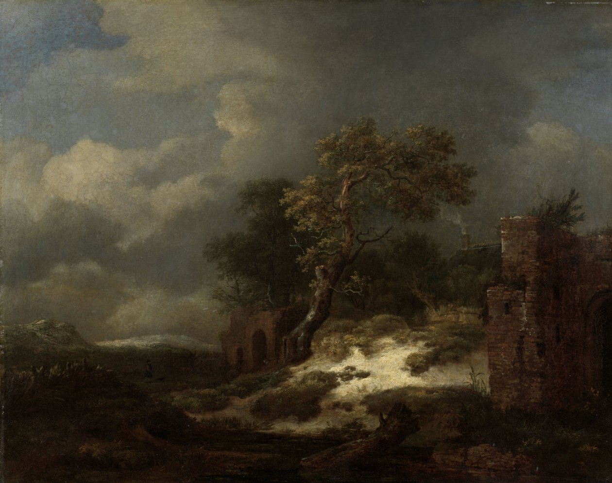 Táj romokkal alkotó: Jacob van Ruisdael