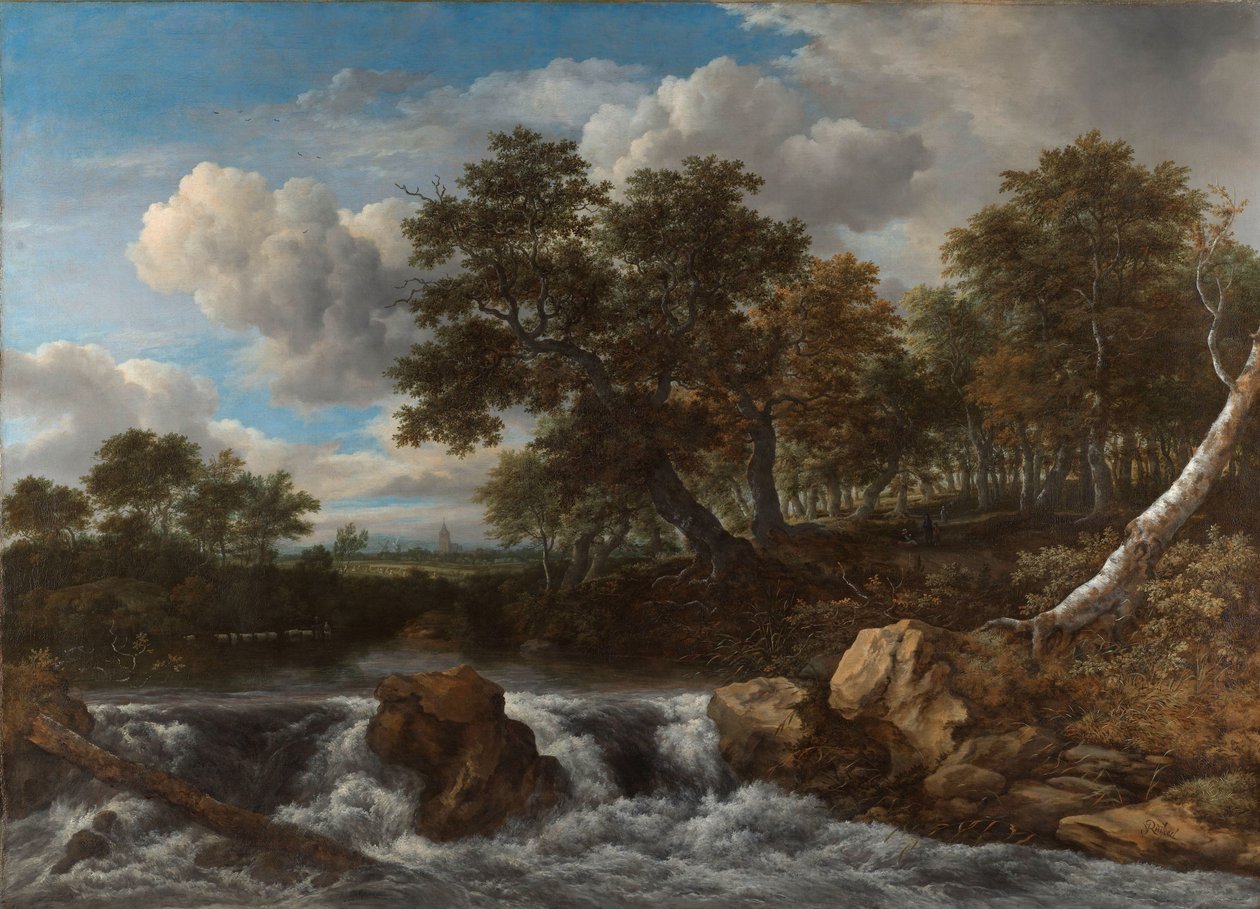 Táj vízeséssel Táj vízeséssel alkotó: Jacob van Ruisdael