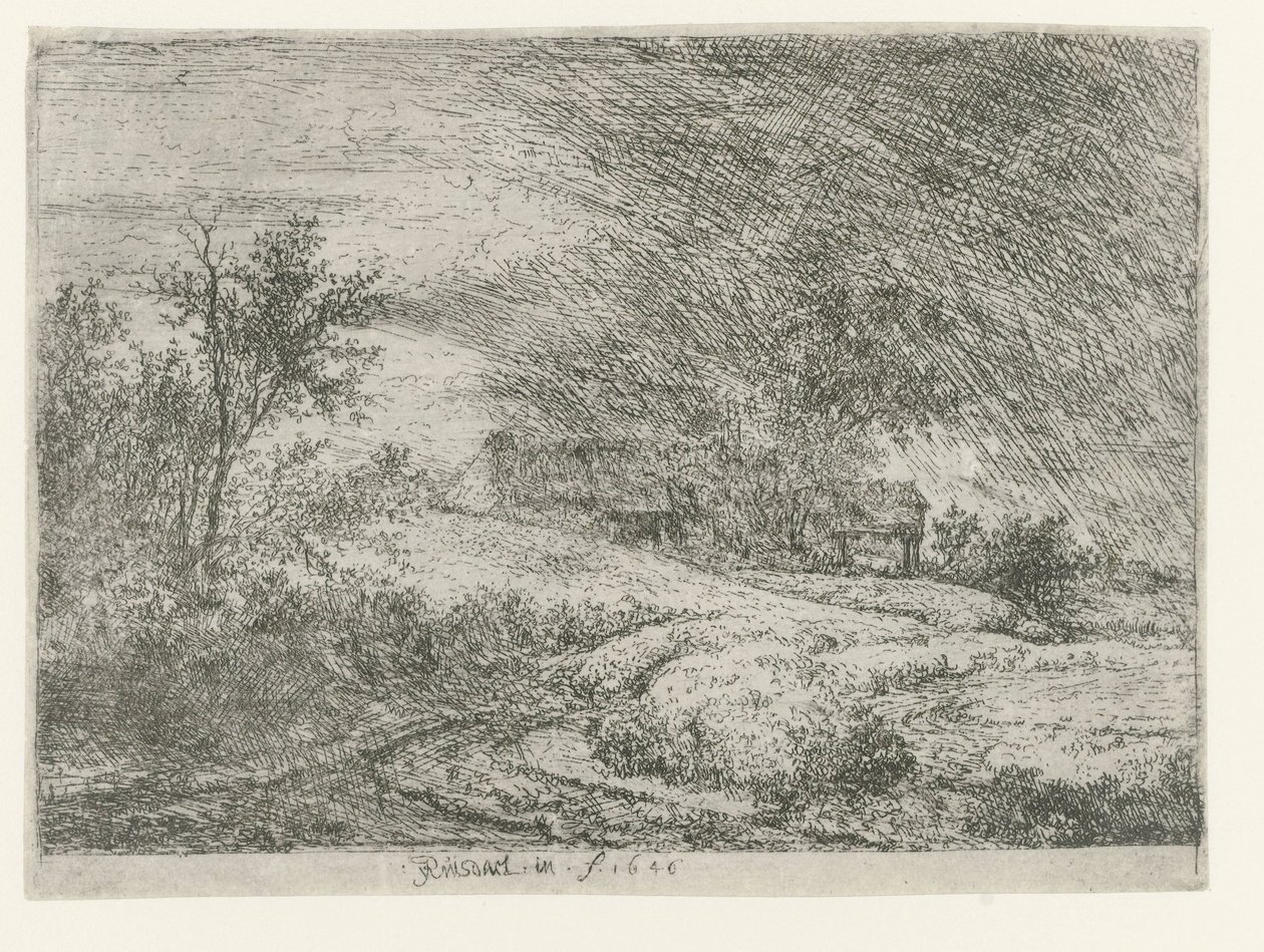 Táj egy gazdasággal alkotó: Jacob van Ruisdael