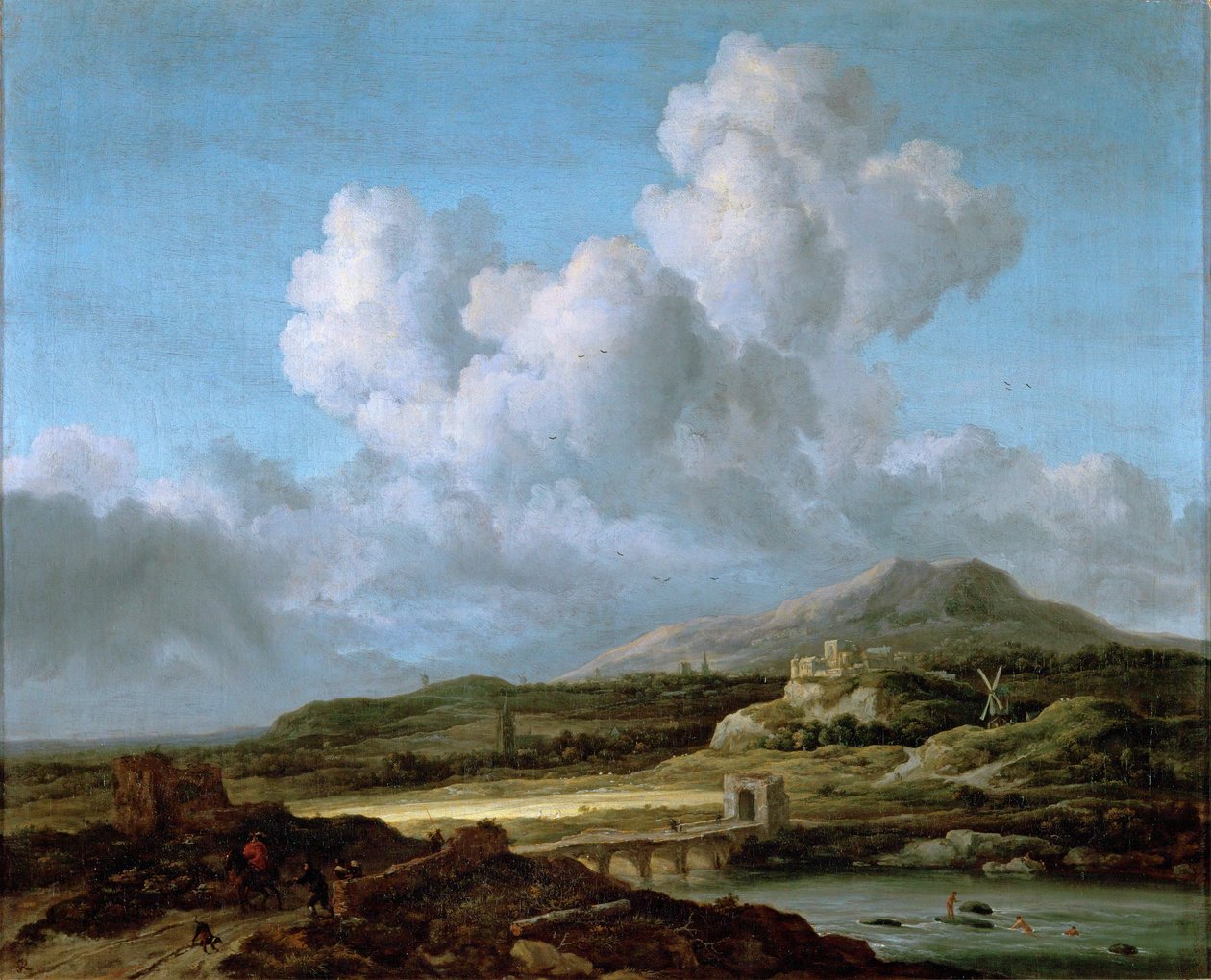 Le coup de soleil - a napsugár ... alkotó: Jacob Isaaksz. or Isaacksz. van Ruisdael