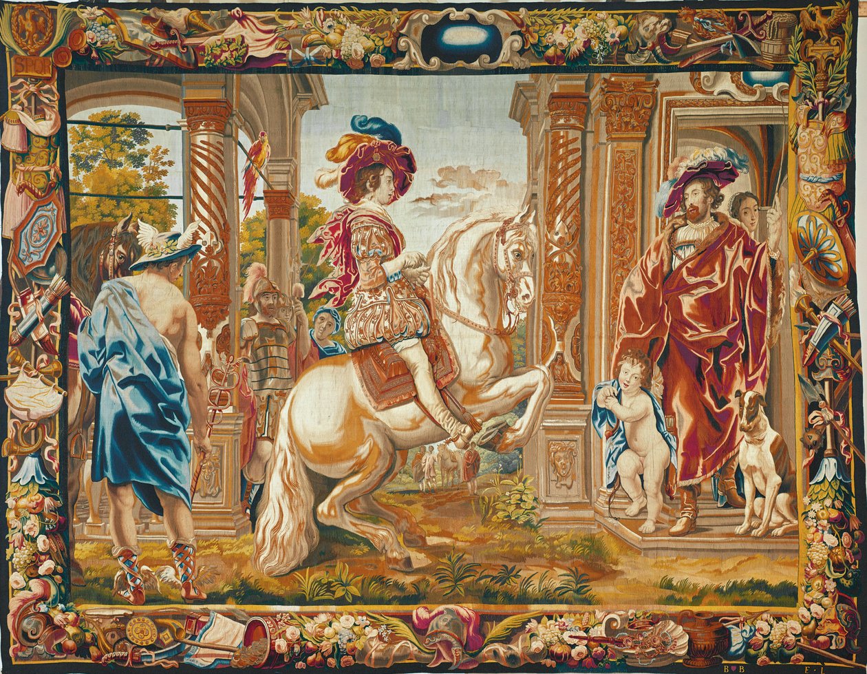 Lovaglólecke XIII. Lajos királynak ... alkotó: Jacob Jordaens