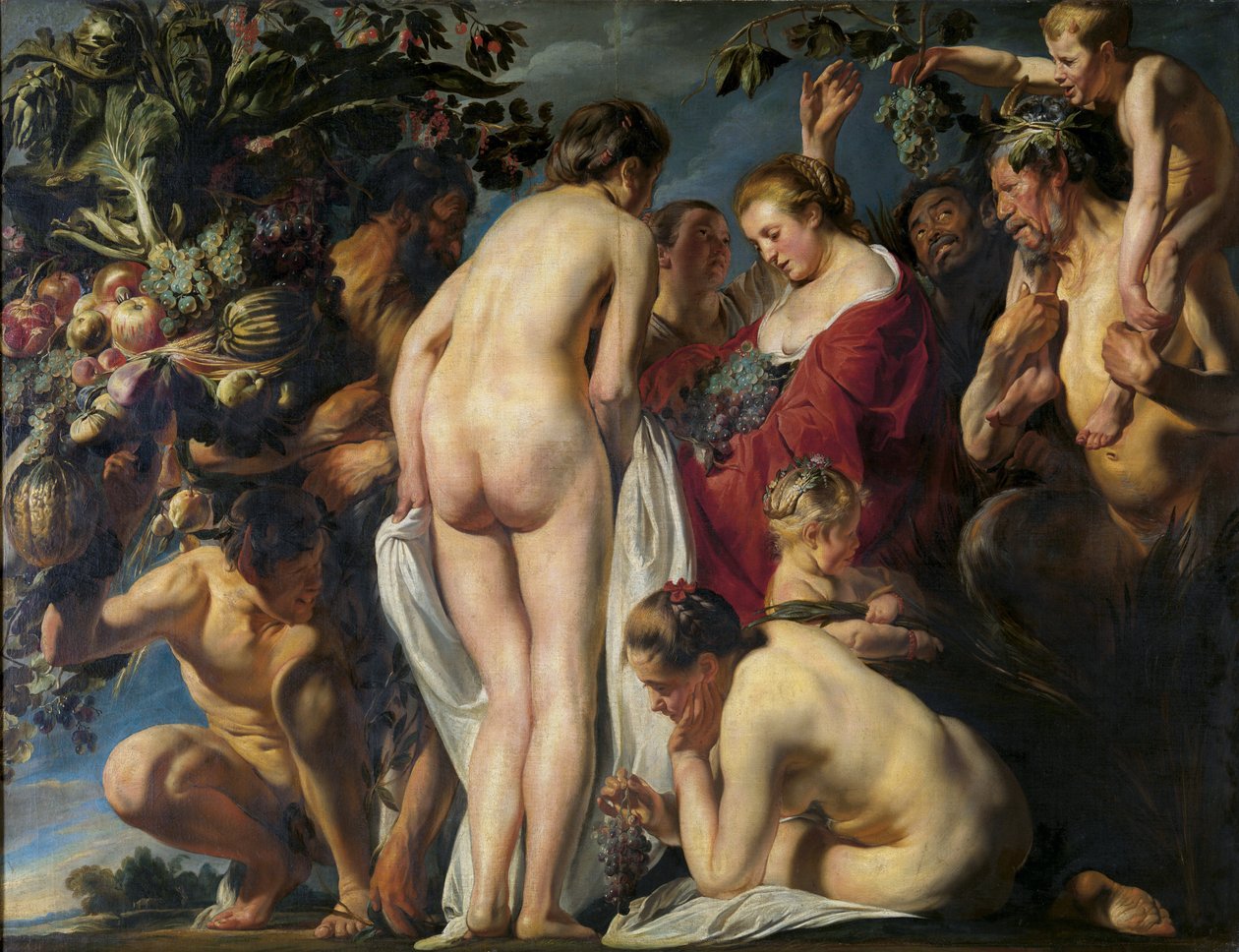 A Föld termékenységének allegóriája - A termékenység allegóriája - Jordaens, Jacob (1593-1678) - kb 1620-1625 - Olaj, vászon - 180x241 - Belga Királyi Szépművészeti Múzeum, Brüsszel alkotó: Jacob Jordaens