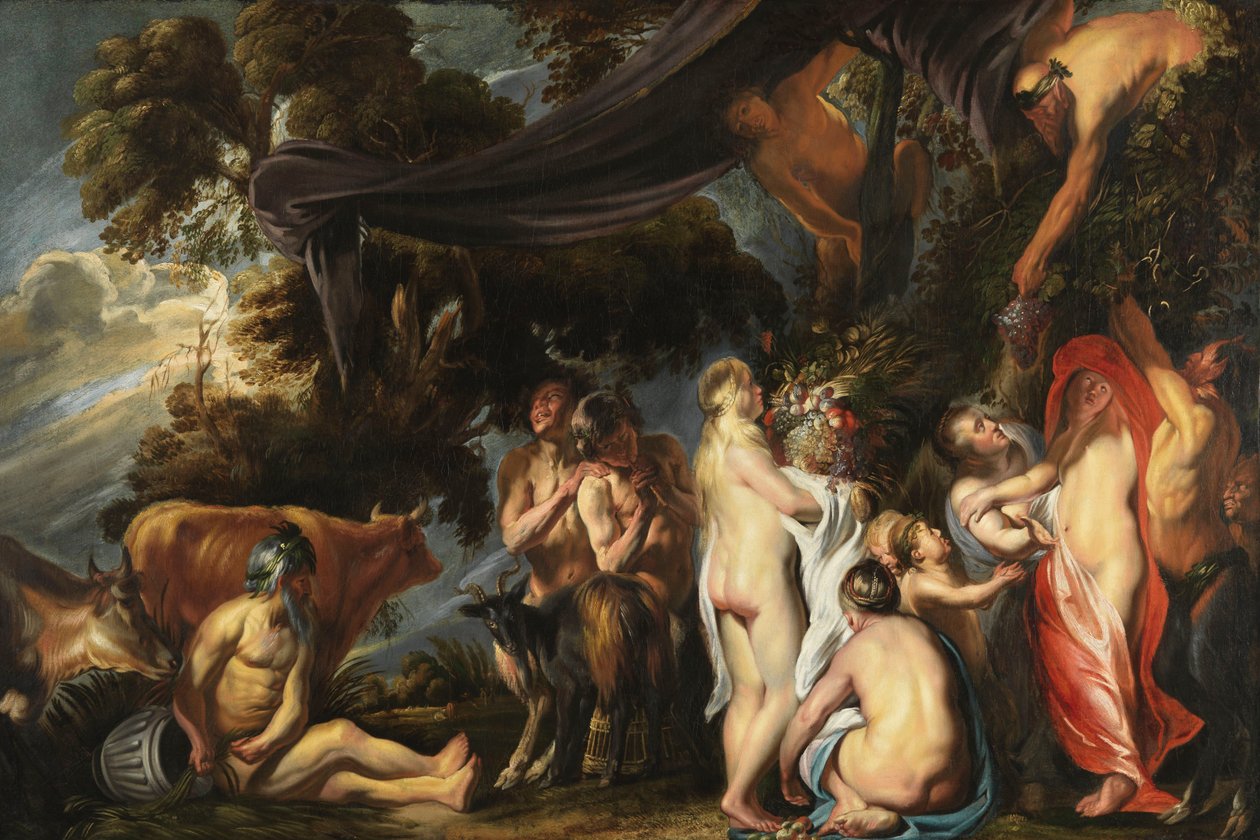 A termékenység allegóriája alkotó: Jacob Jordaens