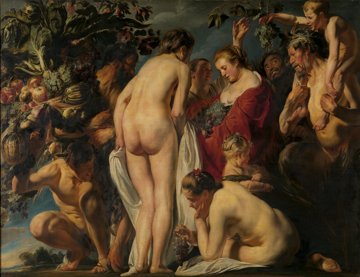 A termékenység allegóriája alkotó: Jacob Jordaens