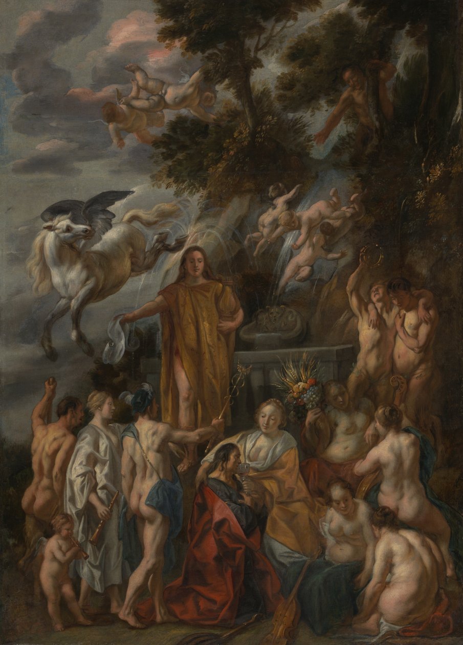 A költő allegóriája alkotó: Jacob Jordaens