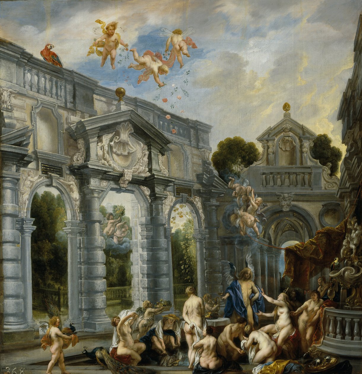 Amor és Psyche alkotó: Jacob Jordaens
