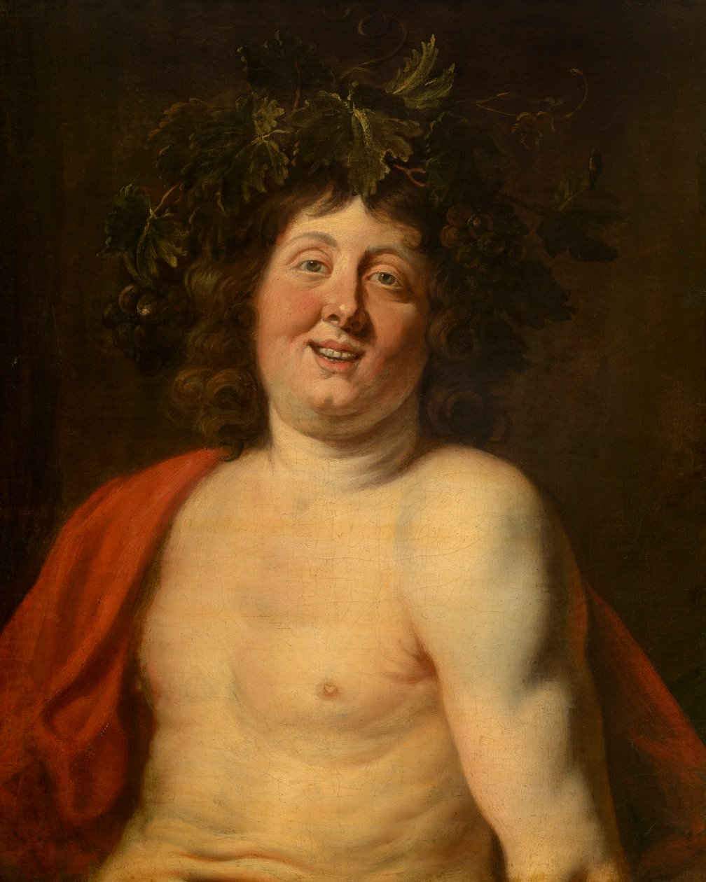 Bacchus (olaj, vászon) alkotó: Jacob Jordaens