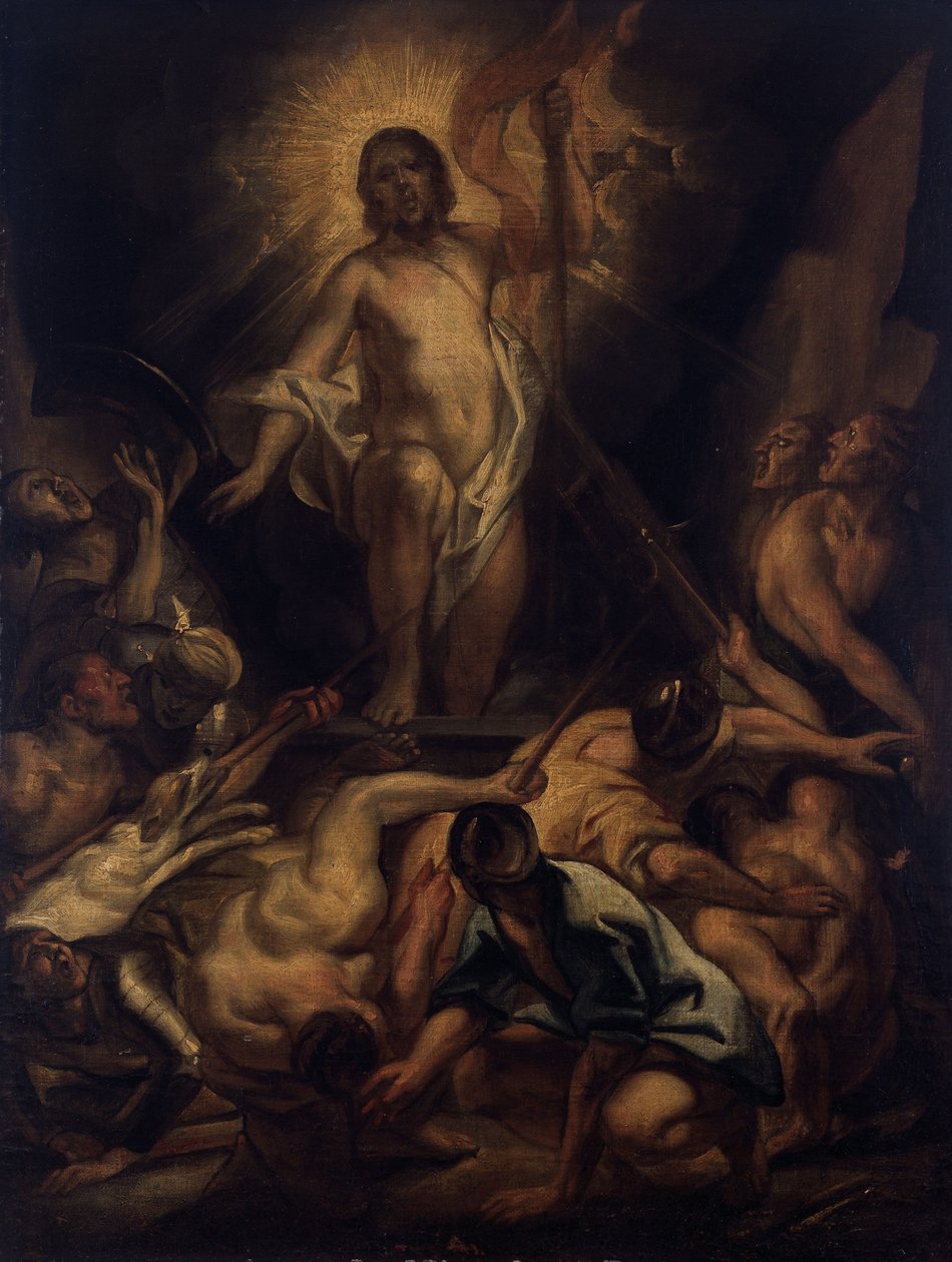 Krisztus feltámadása alkotó: Jacob Jordaens