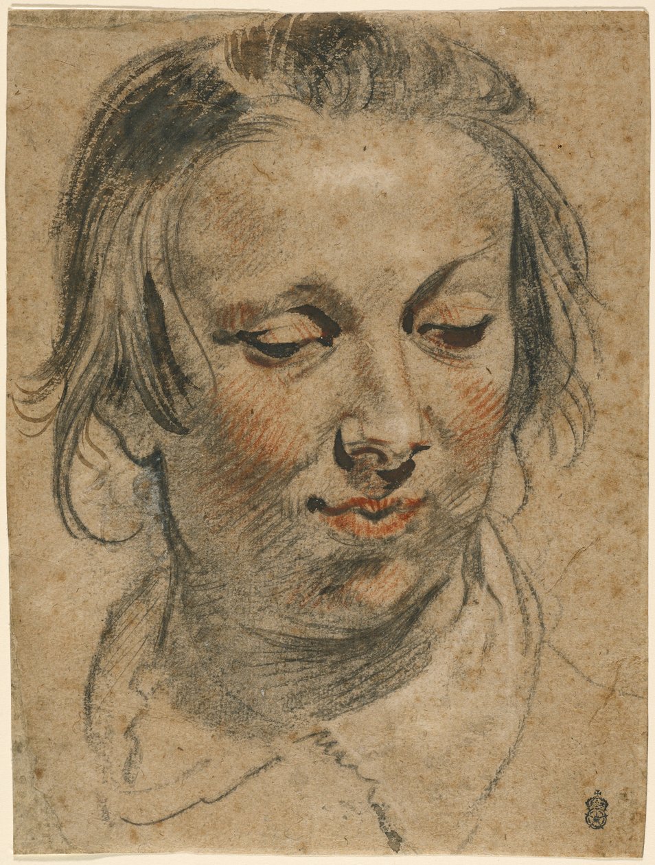 Női fej alkotó: Jacob Jordaens