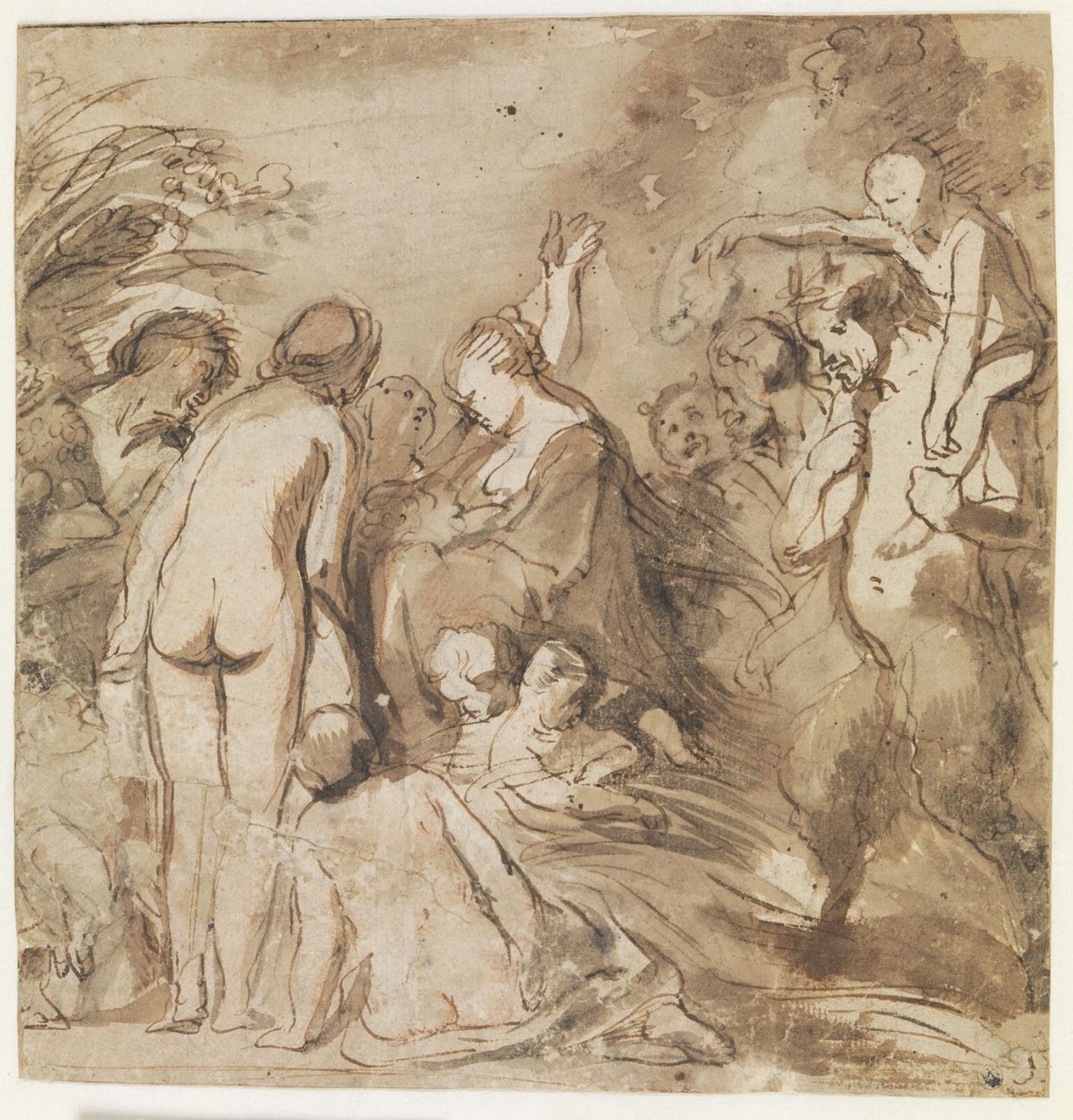 Hódolat Pomona előtt (A gyümölcsösség allegóriája) alkotó: Jacob Jordaens